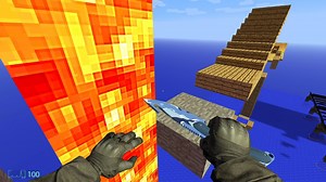 【GMOD】我的世界闯关地图 联机游玩 Mg Minecraft Asphixed