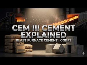 CEM III Cement GGBFS Ground Granulated Blast Furnace Slag