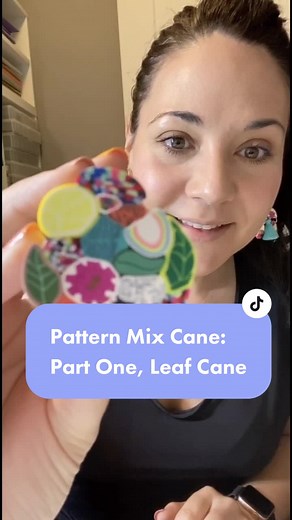 Part One: Leaf Cane #tiktoktutorials #howto #polymerclaytips #polymerclayartist #polymerclayearrings shophillsidestudio.com