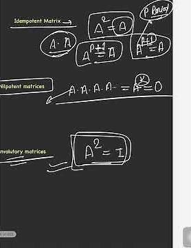 Special Matrices