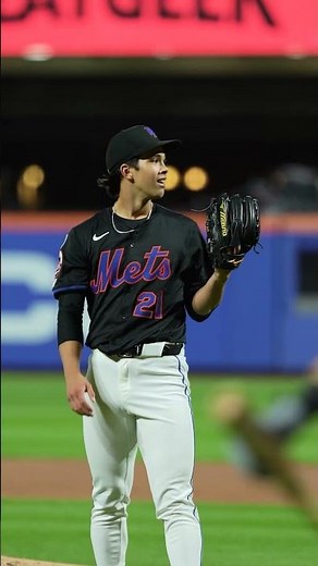 Jonah Tong unleashes a wicked curveball for his first Major League strikeout 👏