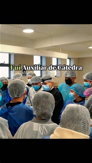 Experiencia como Auxiliar de Cátedra en Anatomía