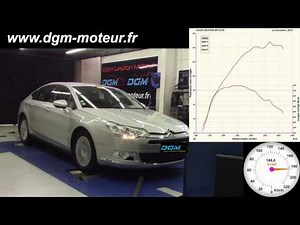 Reprogrammation DGM CITROEN C5 II 2.0L HDI 163ch 2010 - EVO1