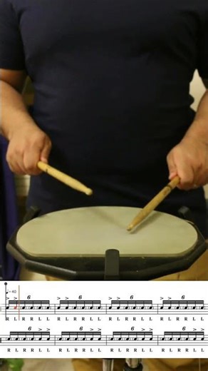 How to switch accent with paradiddle diddle !!!