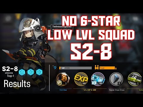 【明日方舟/Arknights】[S2-8] - Low Lvl-Rarity Squad - Arknights Strategy
