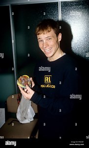 Brian Littrell (Backstreet Boys) on 19.02.1997 in Nürnberg / Nuremberg. | usage worldwide Stock Photo - Alamy