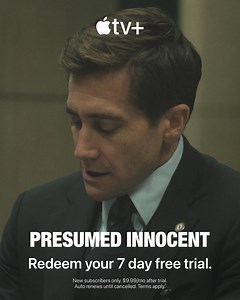20K views · 606 reactions | Watch Apple Original Presumed Innocent, starring Jake Gyllenhaal. | Apple TV | Facebook
