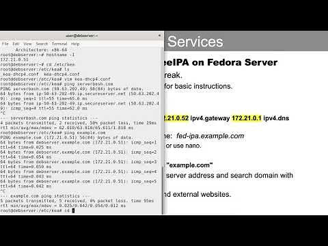 Basic Install/Config of FreeIPA