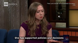 Chelsea explains why Ivanka is fair game
