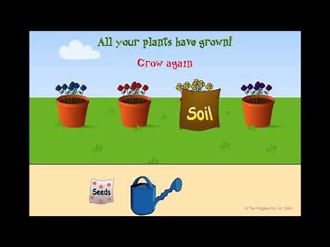 Grow Your Own Wiggly Flowers (2004) – Wiggly internet game