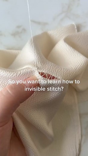 Part 3 | Ladder stitch, invisible stitch, whatever you call her, in my opinion is the easiest and cleanest stitch you can do to finish off a garment if you are required to hand sew a section. For me, I line a lot of my garments so this is the perfect way to close off the lining. It’s a simple stitch once you get the hang of it, just remember to go slow and be patient, you’ve got this! 😌 By far the most important step is to start by ironing your garment, if you want you can press the seams open 