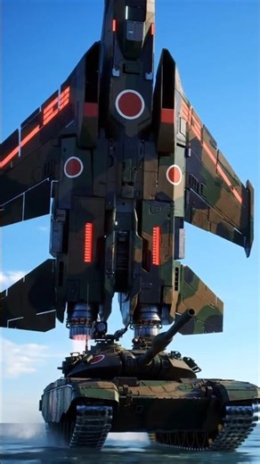 Tank Transformation into Futuristic Jet | Epic Cinematic