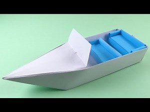 Luxury Paper Yacht For Billionaires ! How To Make an Easy Paper Yacht - DIY Easy Origami Paper Yacht