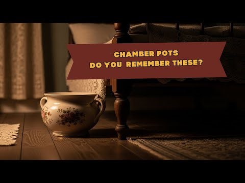 Chamber Pots: Before Bathrooms Came Inside | Do You Remember These?