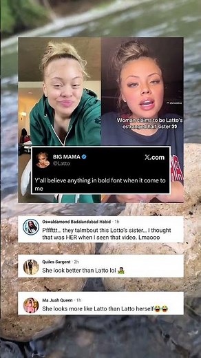 Latto seemingly responds to woman claiming to be her half sister