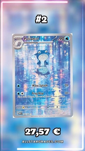 Top 10 Poliwhirl Pokemon Cards!