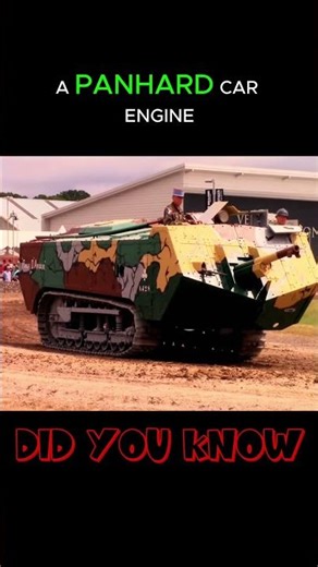 A 23-Ton WWI Tank Powered by a Car Engine?!