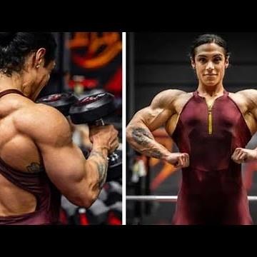 KRISTINA NICOLE MENDOZA THE MUSCLE GODDESS FBB FEMALE BODYBUILDING 2021 MUSCLE GIRL LOVE