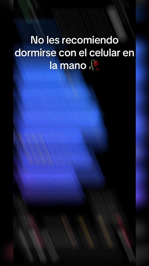 No duermas con el celular en mano
