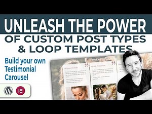 How to build a Testimonial Carousel using Elementor and Custom Post Types