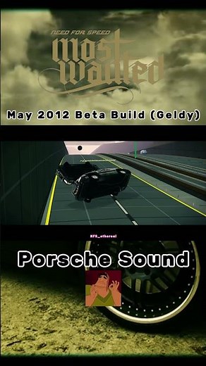 Porsche 911 Carrera S Sound 🔊 - NFS Most Wanted 2 (2012) Beta Build Cut Content Gameplay (60 FPS)