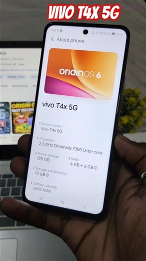Vivo T4x 5G Smartphone || Origin OS 6 Update Not Received || Watch Full Video On My Channel 🙂