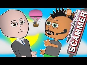 Being Obnoxious to Refund Scammers (animated)