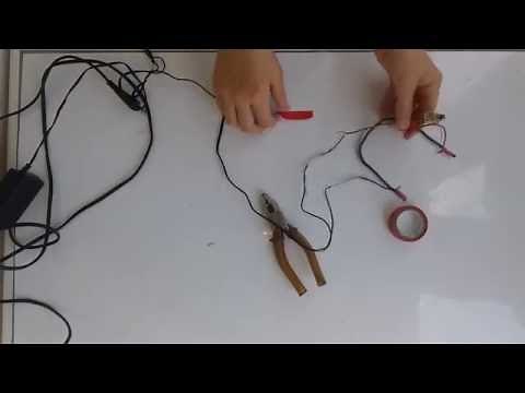 How To Make Hot Wire Foam Cutter 12V