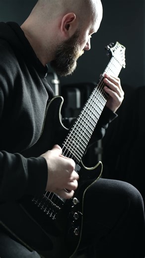 Metalcore & Black Metal Sounds Perfect Together | 8 String Guitar Riffs #metal #riffs #8stringguitar