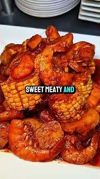 The ULTIMATE Seafood Combo Platter | Lobster, Shrimp, Calamari & Crab Legs #seafood