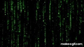Matrix Screensaver Rain Code on Make a GIF