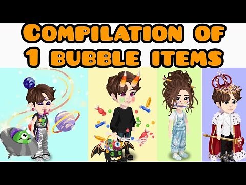 Highrise Virtual World | 1 BUBBLE ITEMS UPDATED (Compilation, 2020)