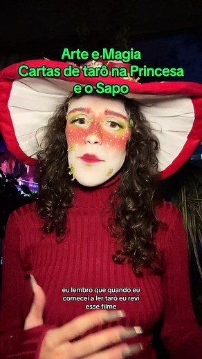 Cartas de tarô em A Princesa e o Sapo: Naveen e Lawrence como O Louco