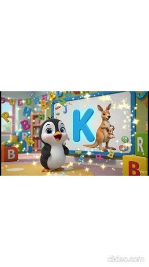 Learn J K L with Pigu 🐧🎓 | Alphabet Song for Kids | Fun Learning