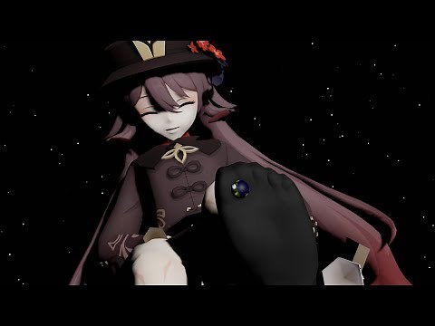 MMD giantess Hu Tao's growth - Confinement the planet in shoe (E1 ray-mmd ver)