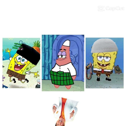 meme ruby chan versi spongebob dan patrick #capcutedit video template