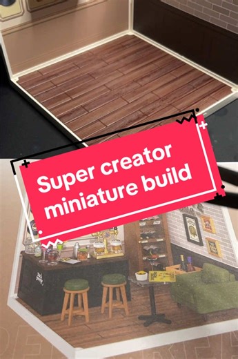 I think I found my new favorite miniature build! #Miniature #Dollhouse #MiniatureBuild #SuperCreator #Rolife