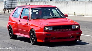 So is this the best looking VW Golf Model ?? Its got to be the most aggressive looking. 💪💪This one was driven by Mario Kunze at the L8-Night event in Germany, and I managed to film one of its runs - a 10.02 backing off at 158kph (98mph). It did also run a 9.92 at 253kph (157mph) 😎😎 Setup unknown. Performance VW Magazine VW SPEED VW Golf Rallye Golf Rallye Golf mk2 Golf MK2 | Dragmediauk