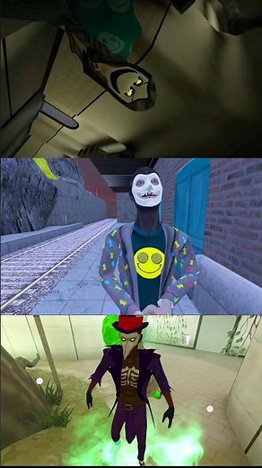 Smiling x Corp 2 Old Version 1.0 All Jumpscares #shorts #smilingxcorp2 #indiefist