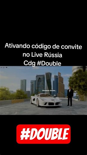 Ativando código Promocional Live Rússia @liverussia_brasil #liverussia #gtarp #viral