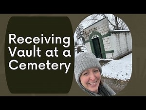 What is a Receiving Vault at a Cemetery?