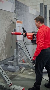 When the going gets tough, ATC steps in. If the bit binds, the Hilti DD 150-U-22 reacts instantly - stopping the tool to help protect you. That’s Active Torque Control, built for your safety. #Hilti #Construction | Hilti