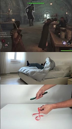 What if you use Avada Kedavra on Professor in Class - Hogwarts Legacy with just sound effects