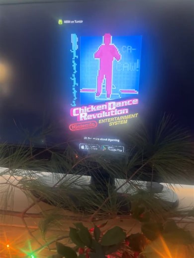 Chicken Dance Revolution: Arrested Development / DDR Mashup Christmas Ornament