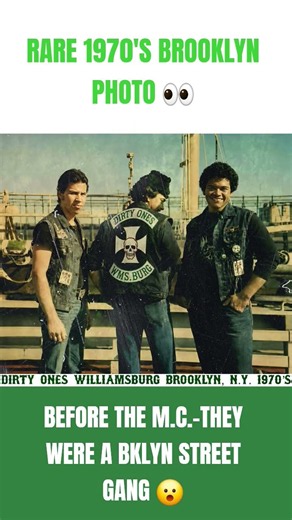 RARE DIRTY ONES PHOTO 🟢 1970s Williamsburg Brooklyn Street Gang History #dirtyones #brooklyn #nyc