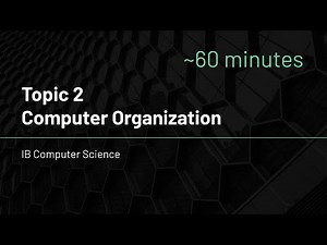 IB Computer Science - Topic 2 - Computer Organization