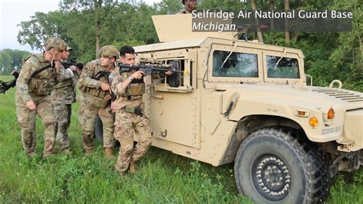 🇺🇸 DEFENSOR FORTIS 🪖 Our defenders train to protect us at home and around the world. Learn more about how their mission is evolving to meet the needs of today's military. Air National Guard | U.S. Air Force Security Forces | Michigan National Guard #127thWing #127thMissionSupportGroup #127thSecurityForcesSquadron #SFS #ReadyAF #Selfridges #SelfridgeANGB #SelfridgeAirNationalGuardBase #MichiganNationalGuard #AirNationalGuard #MichiganAirNationalGuard #DefensorFortis #MiltaryPolice | 127th Wing
