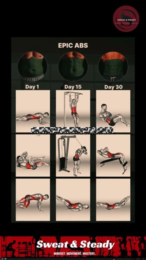 Epic Abs Workout 🔥💯 Get Results Fast #trending #viral #short