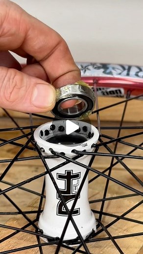 T77BMX | Wheel Refurbs in the BMX shop✌️ . A Quick fix on this Primo BMX Flangeless Front Hub - New Bearings fitted to get this custom wheel rolling... | Instagram