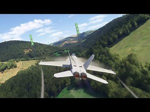 Flying the Amazing Mach Loop in the New Microsoft Flight Simulator 2024
